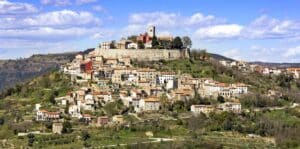 Istria small town in Croatia
