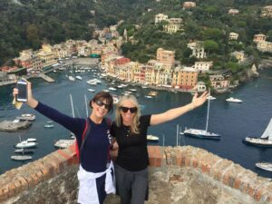 women in Cinque Terre