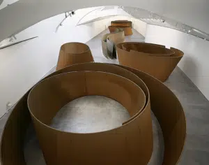 The Matter of TIme sculpture by Richard Serra