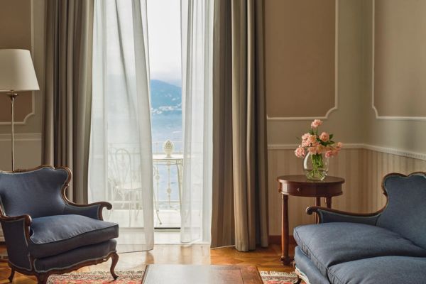 The upscale Marconi Suite at Miramare Hotel