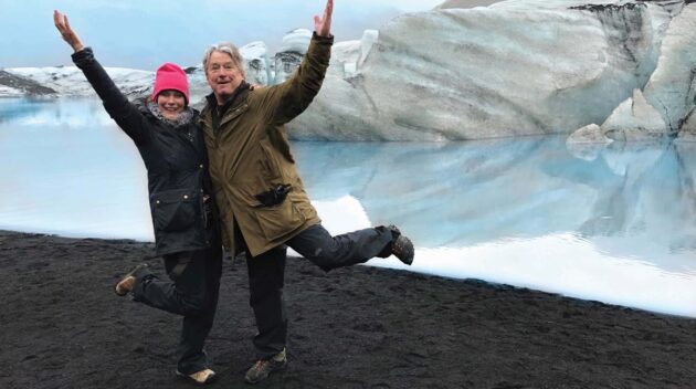 Guests on tour in Iceland