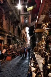 Via San Gregorio Armeno in Naples