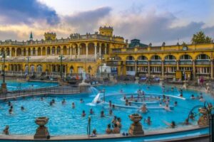 Budapest Széchenyi bath