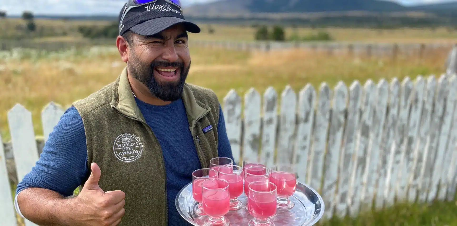 Cheers with your expert local guide in Chile