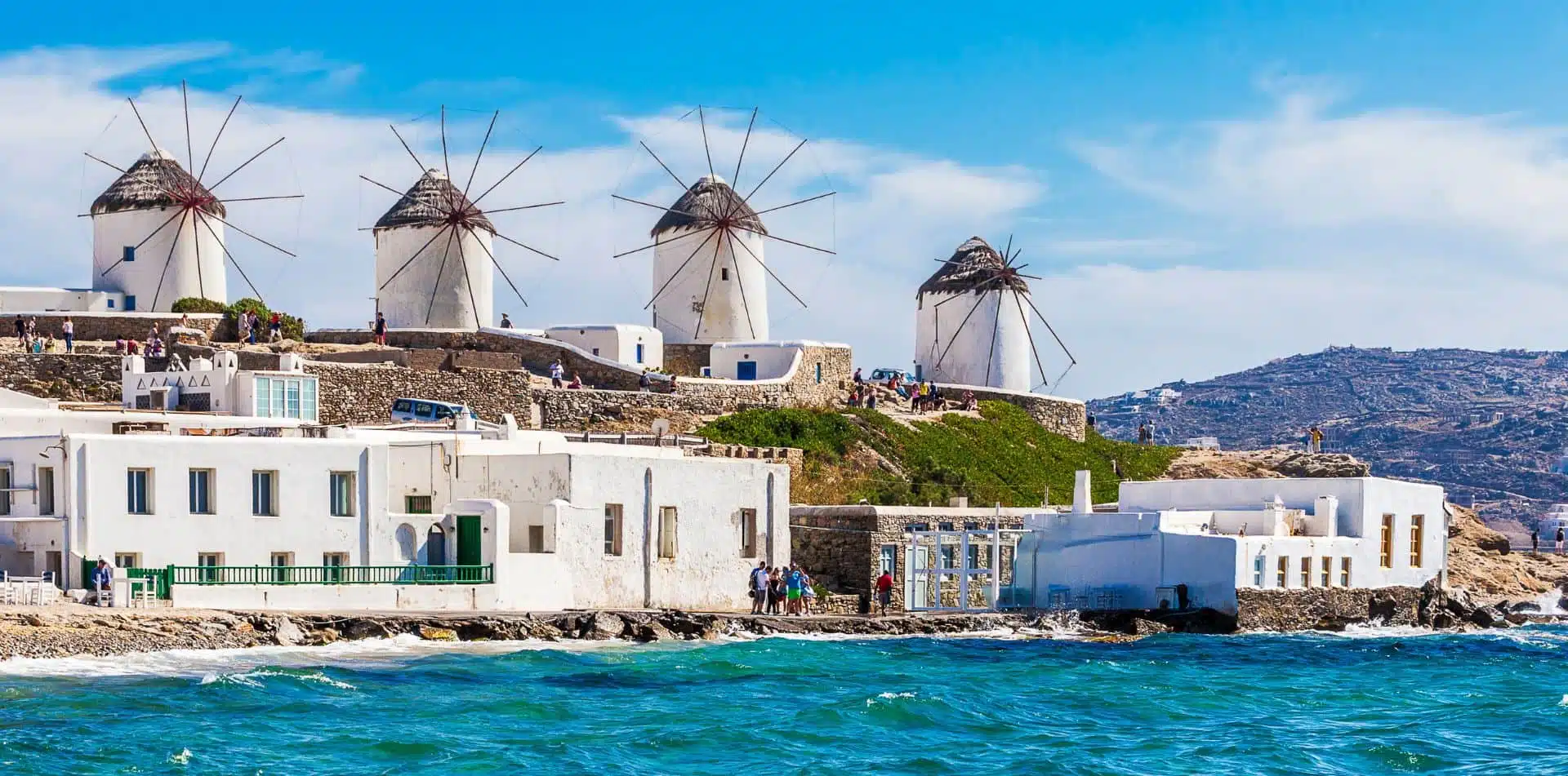 The picture-perfect windmills of Mykonos