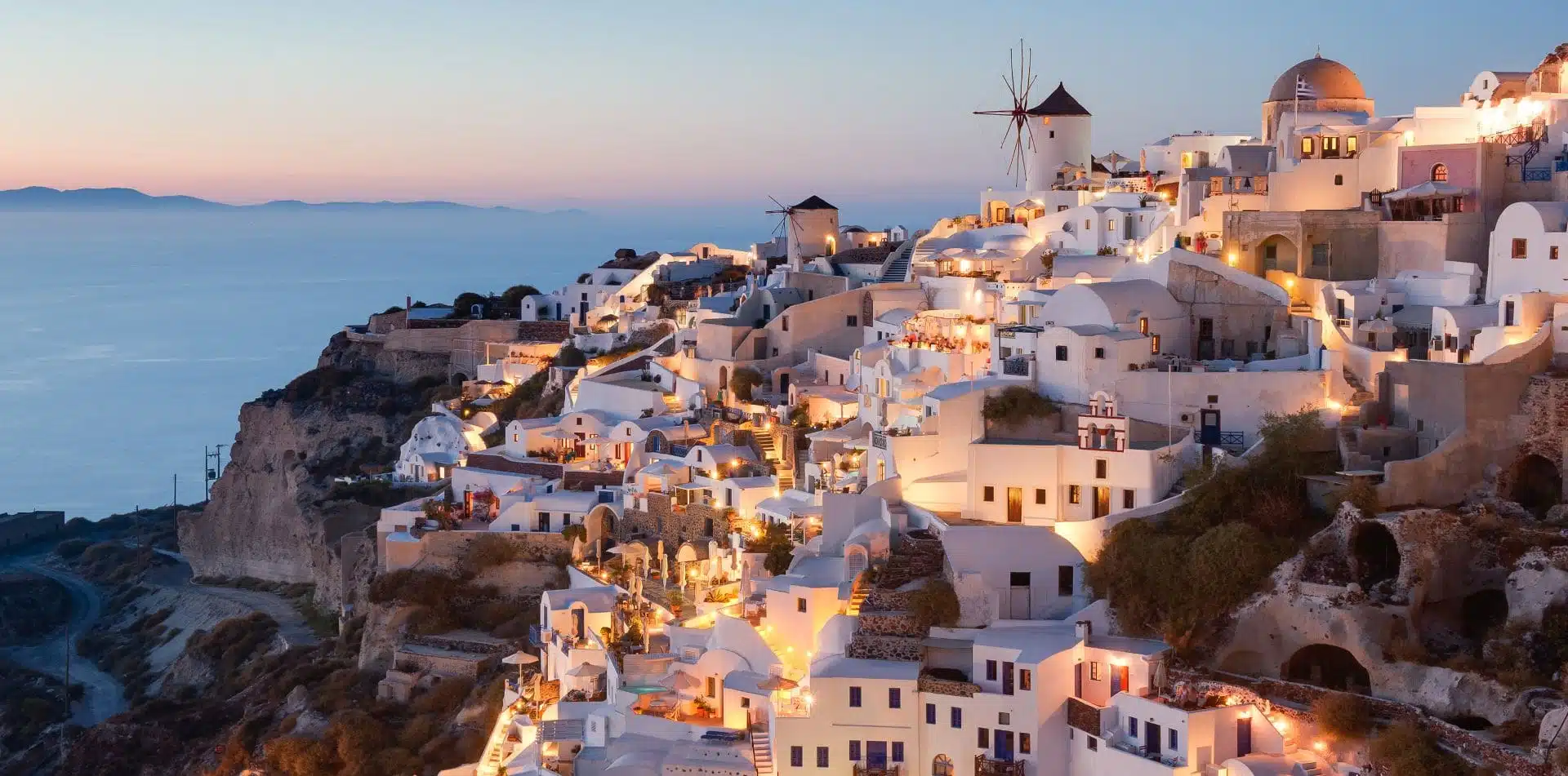 Santorini's stunning coastline