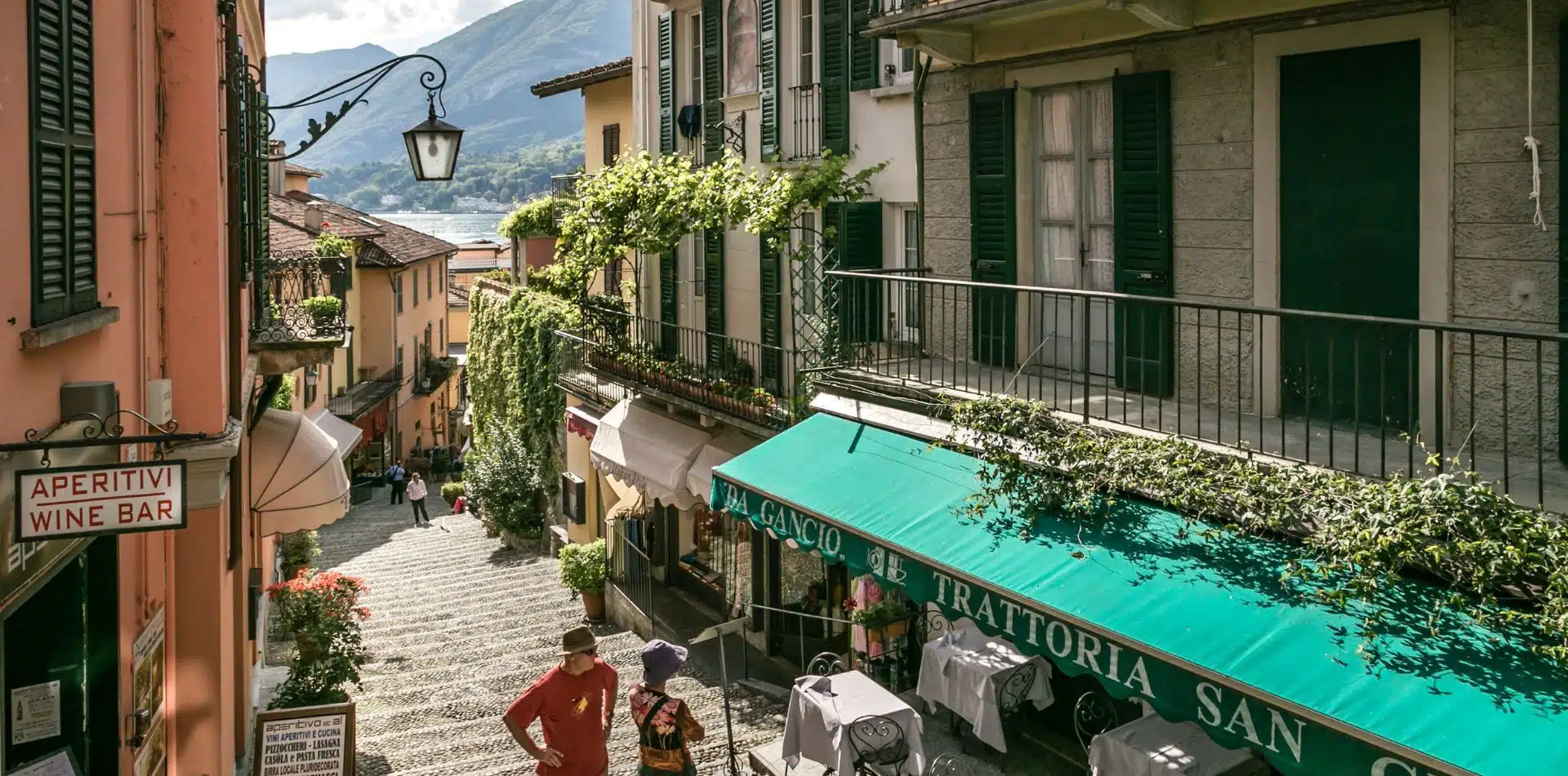 Strolling through quaint towns of the Italian Lakes