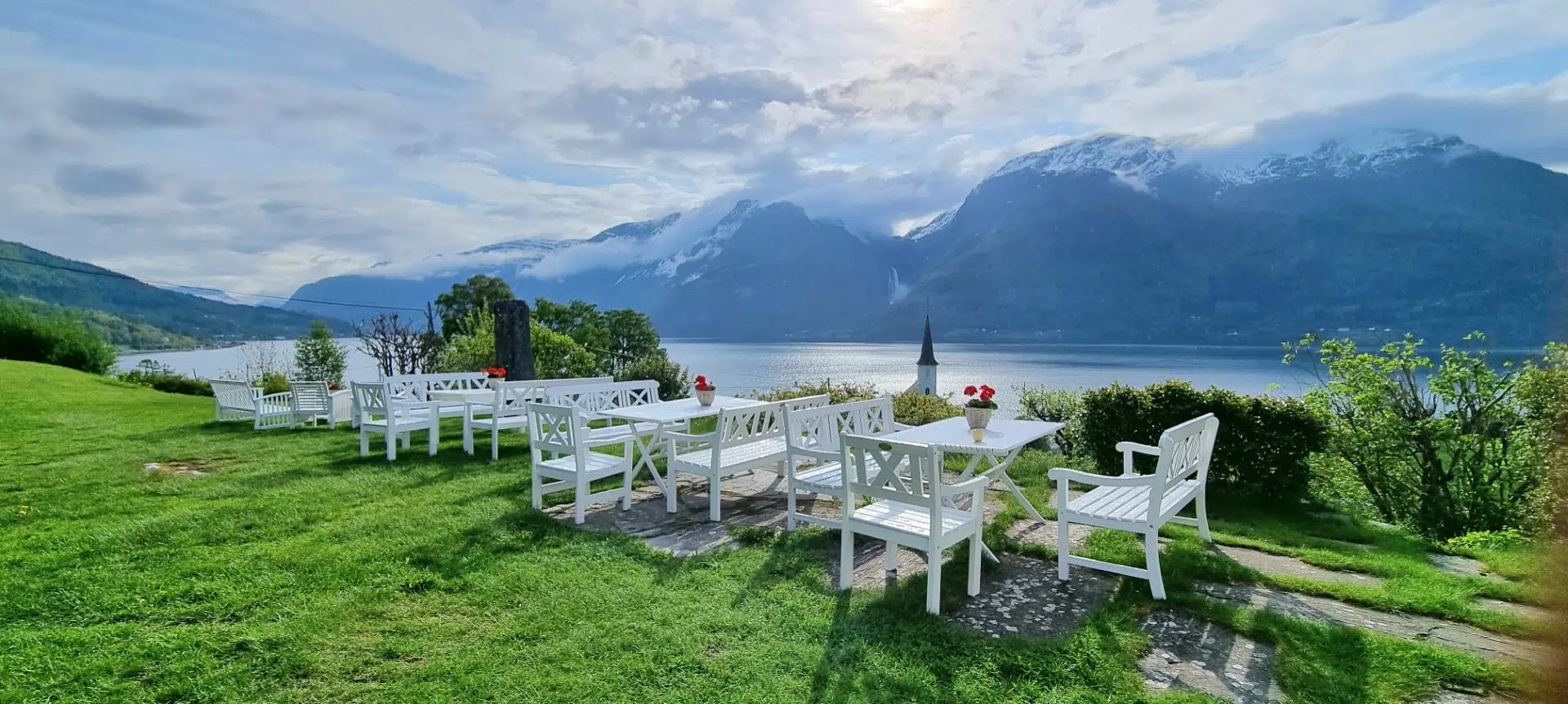 Enjoy a scenic picnic spot in Norway