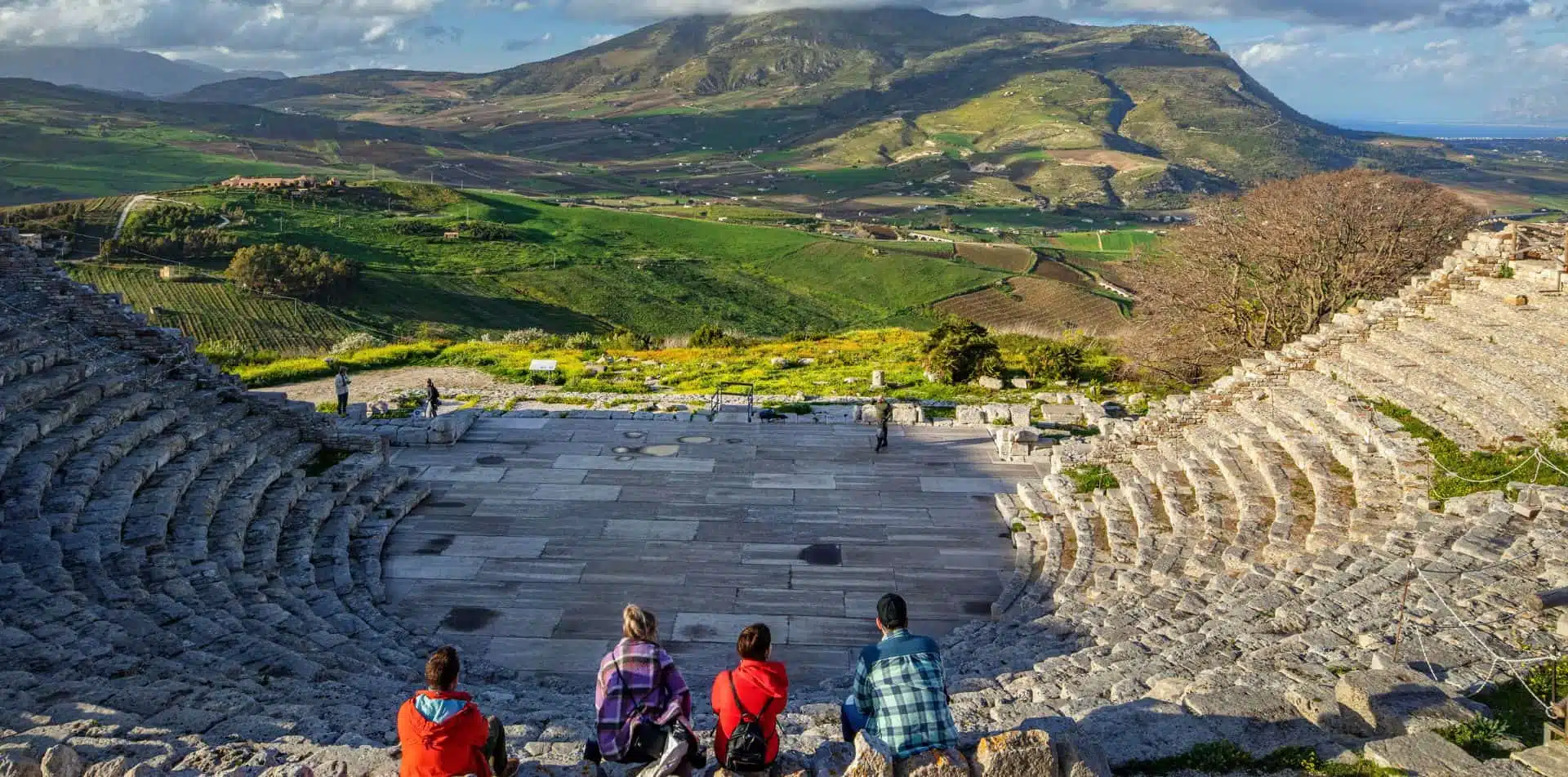 Soaking in Sicily's ancient ruins 