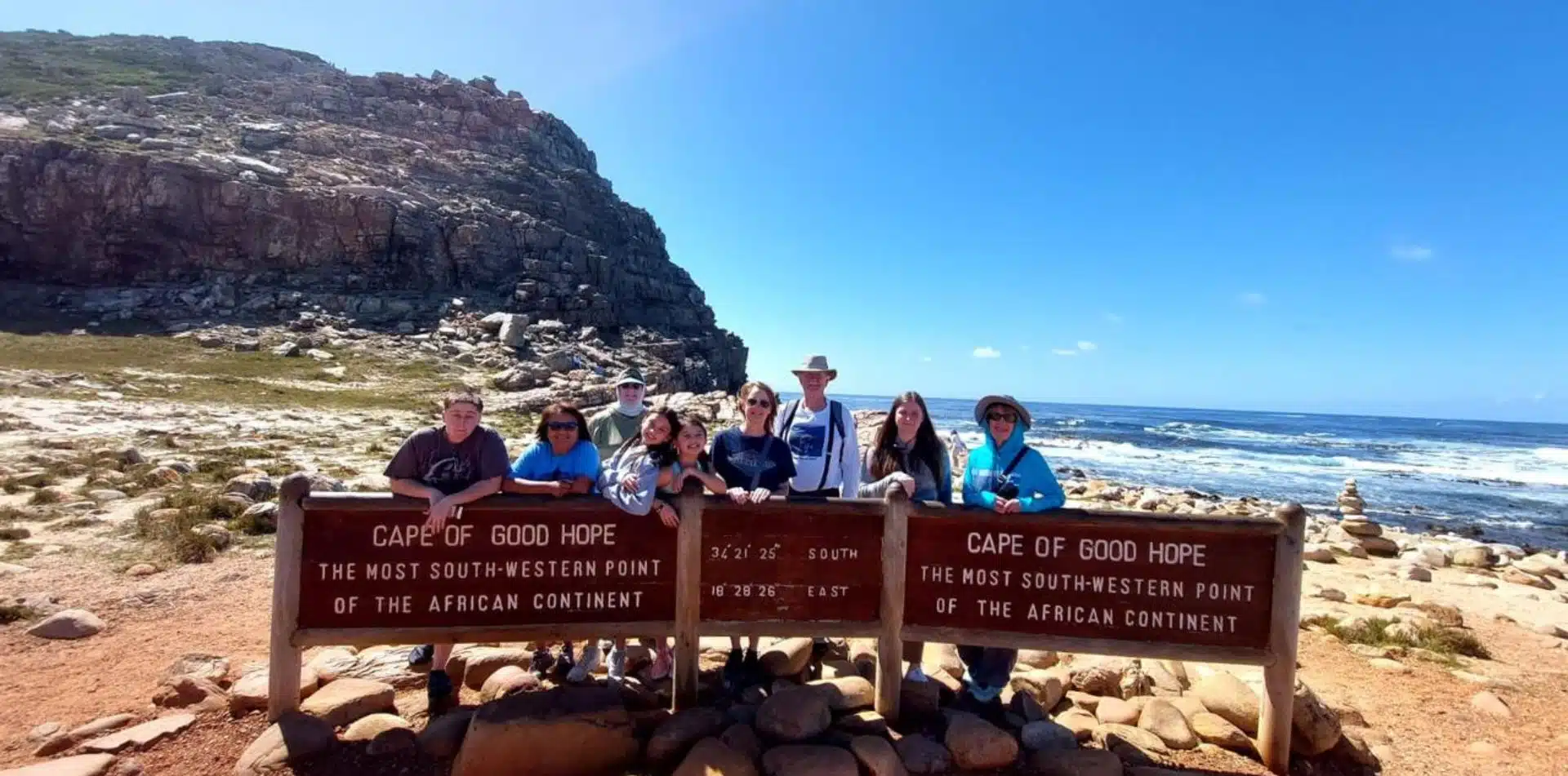 Classic Journeys guests enjoying time together in South Africa