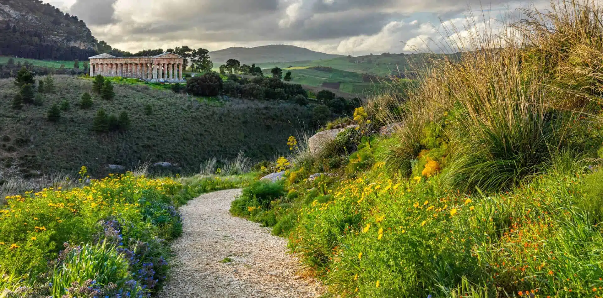 Explore the walking trails and ancient ruins of Sicily, Italy