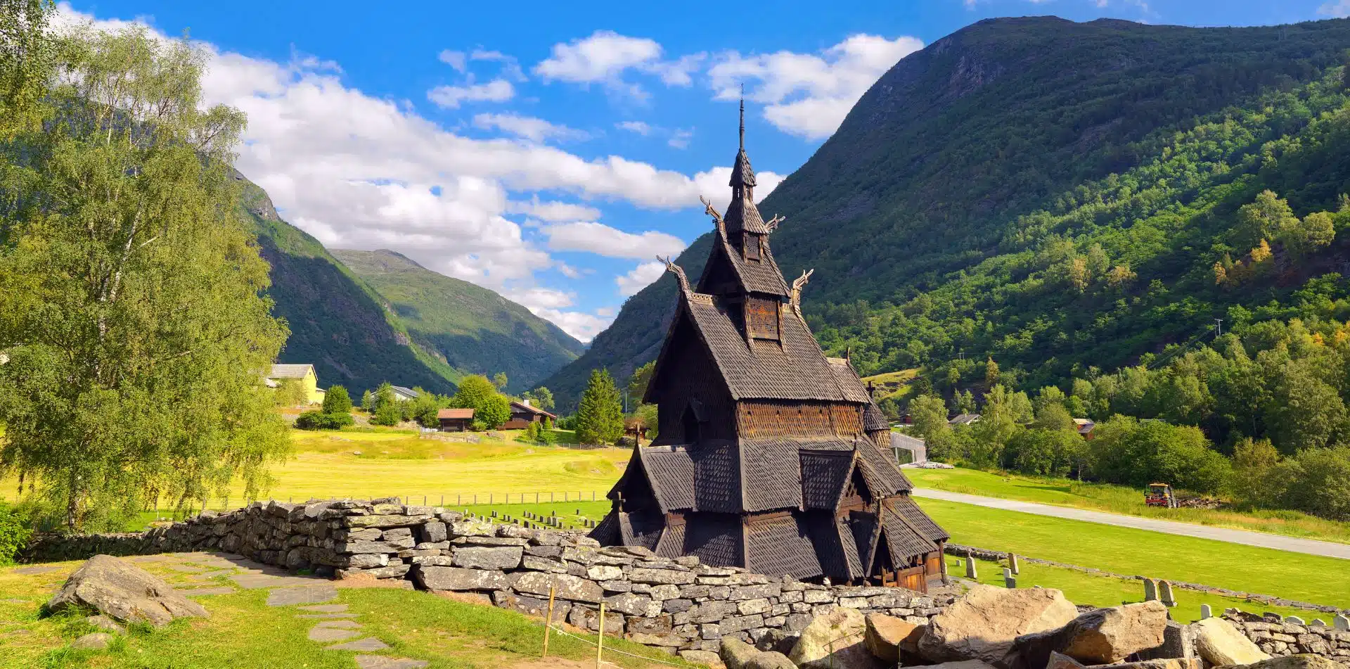 Scenic fields in Norway