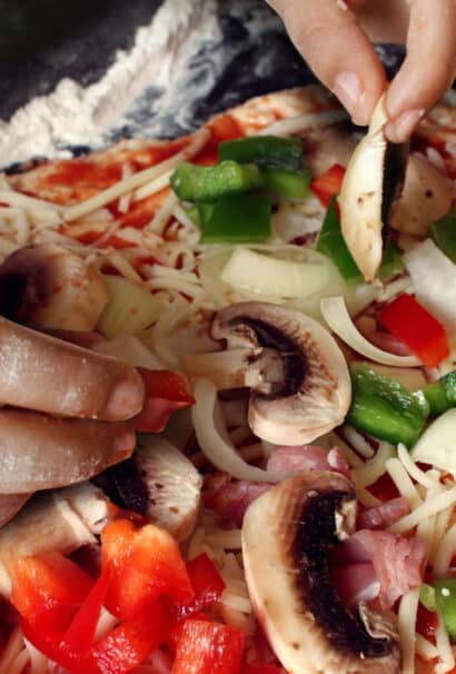 Pizza making in Amalfi Italy
