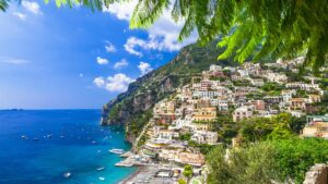 The coast of Amalfi.