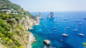 A coast view of Amalfi.