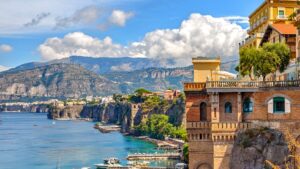 The coast of Amalfi.