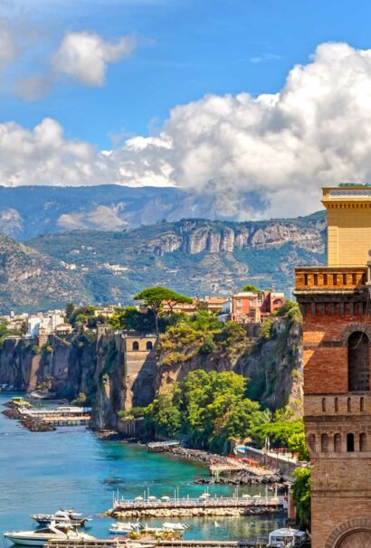 The coast of Amalfi.