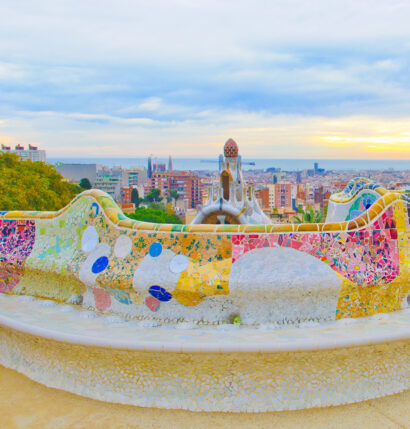 Barcelona bench.