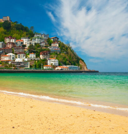 A beach in italy.