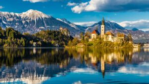 A lake in Croatia.