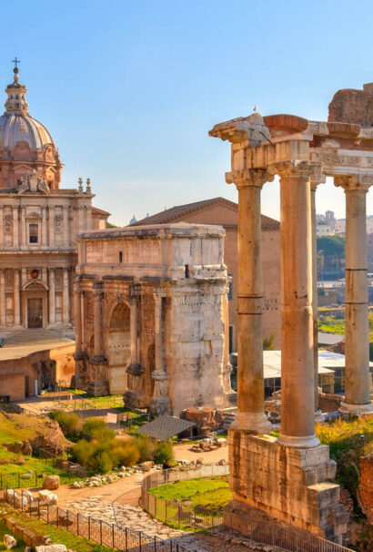 A ruin in Italy.