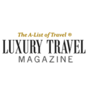 Luxury Travel Magazine logo.