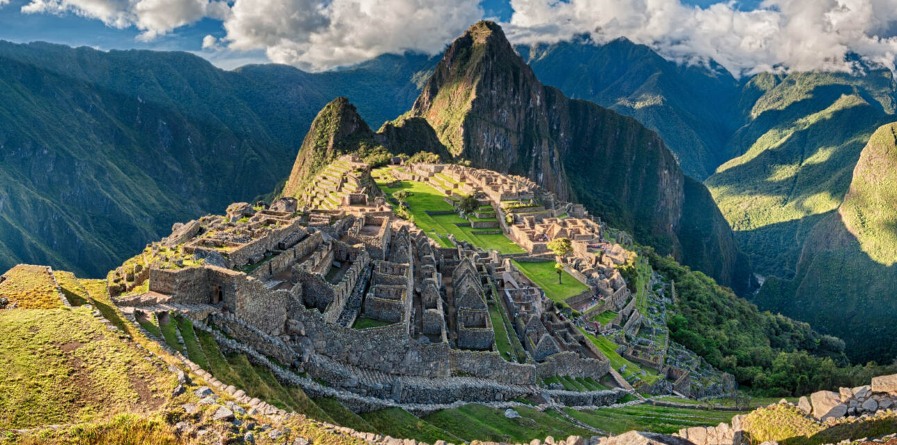 Machu Picchu in Peru.