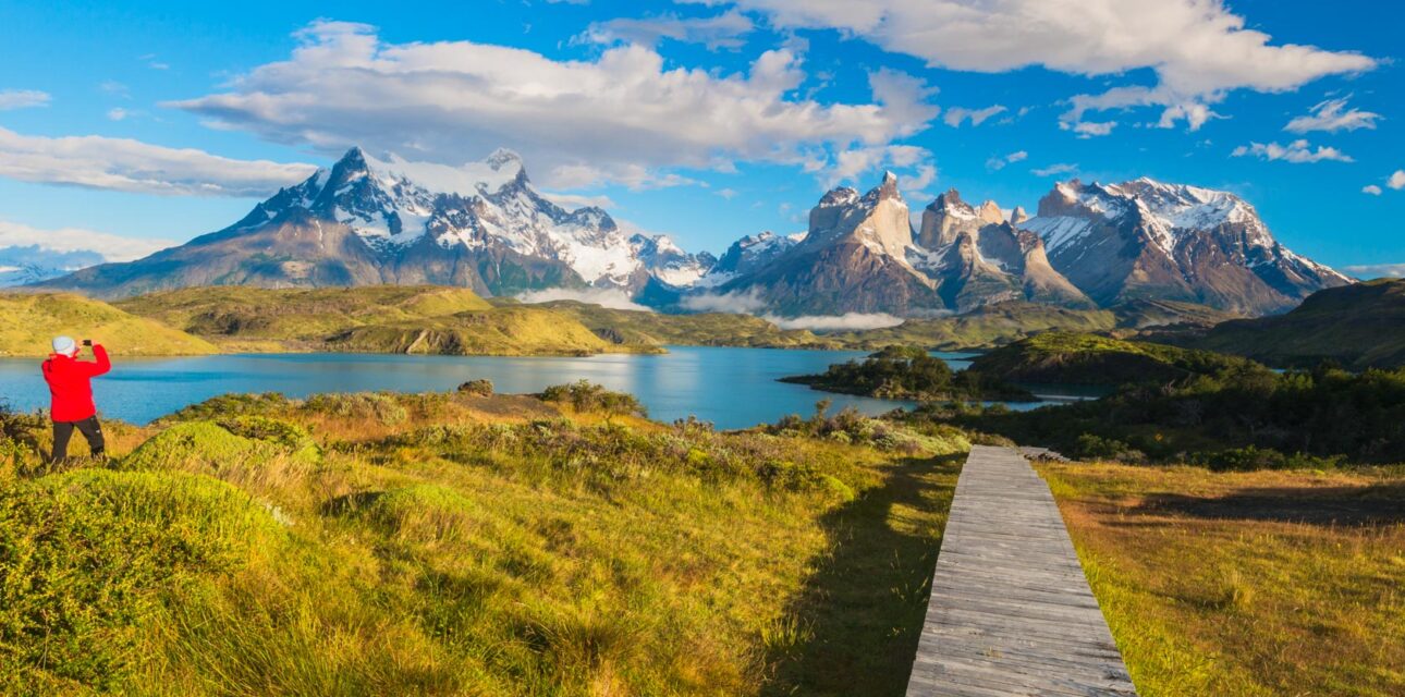 Mountain view in Chile.