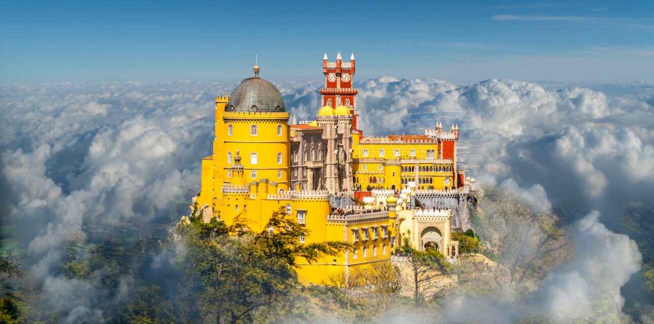 A castle in Portugal.