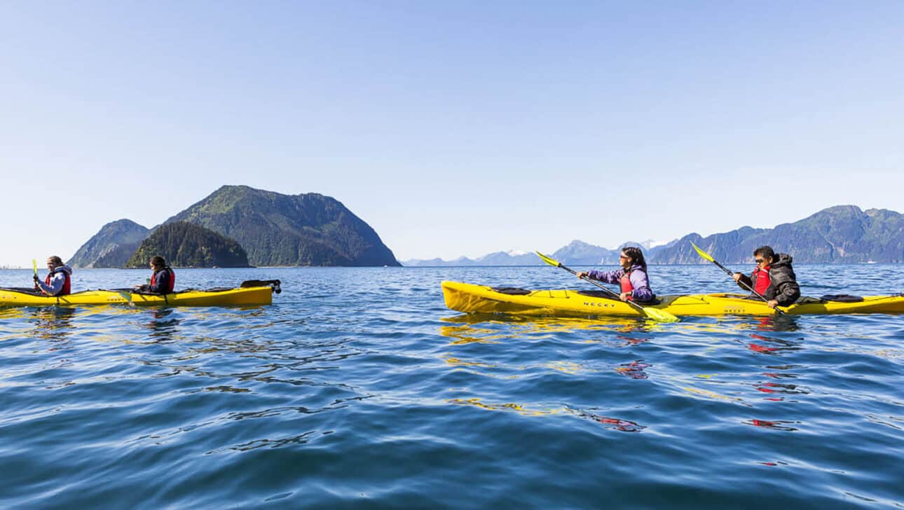 Kayaking in Alaska