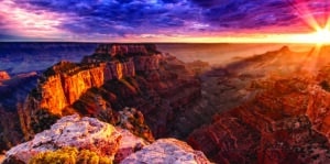 the North Rim of the Grand Canyon