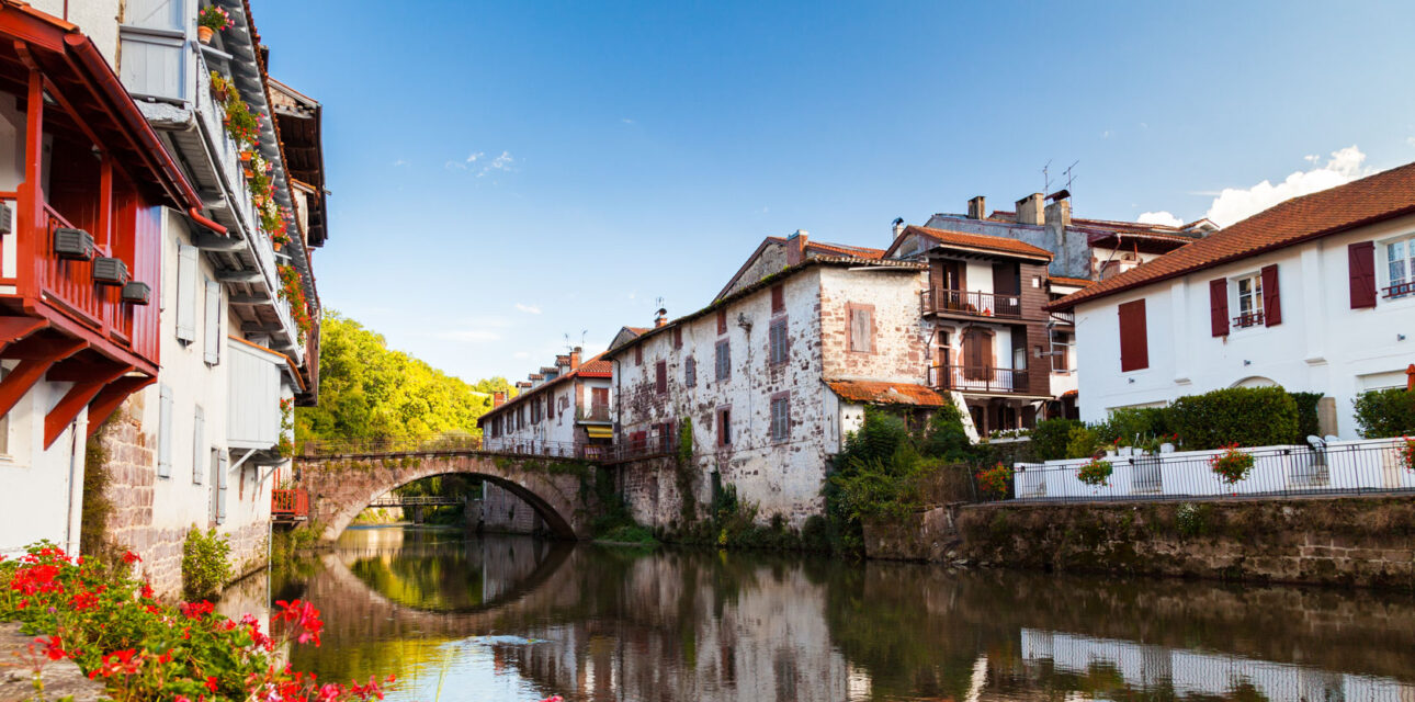 A bridge over a river in spain.