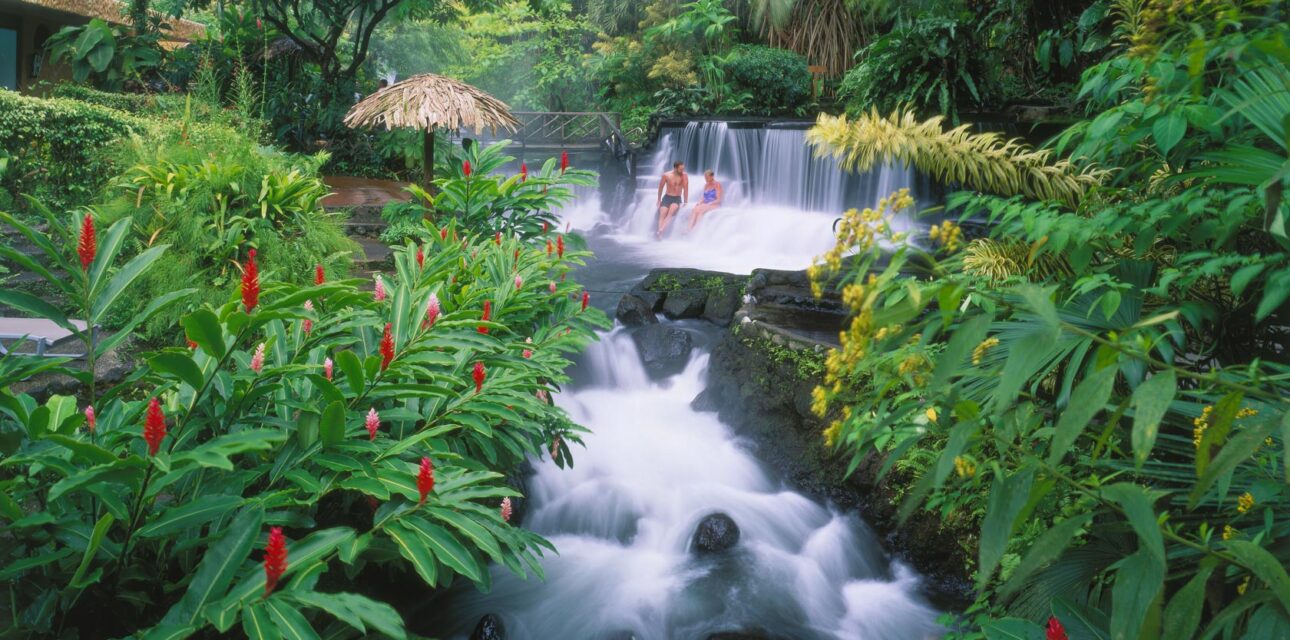 A waterfall in latin America.