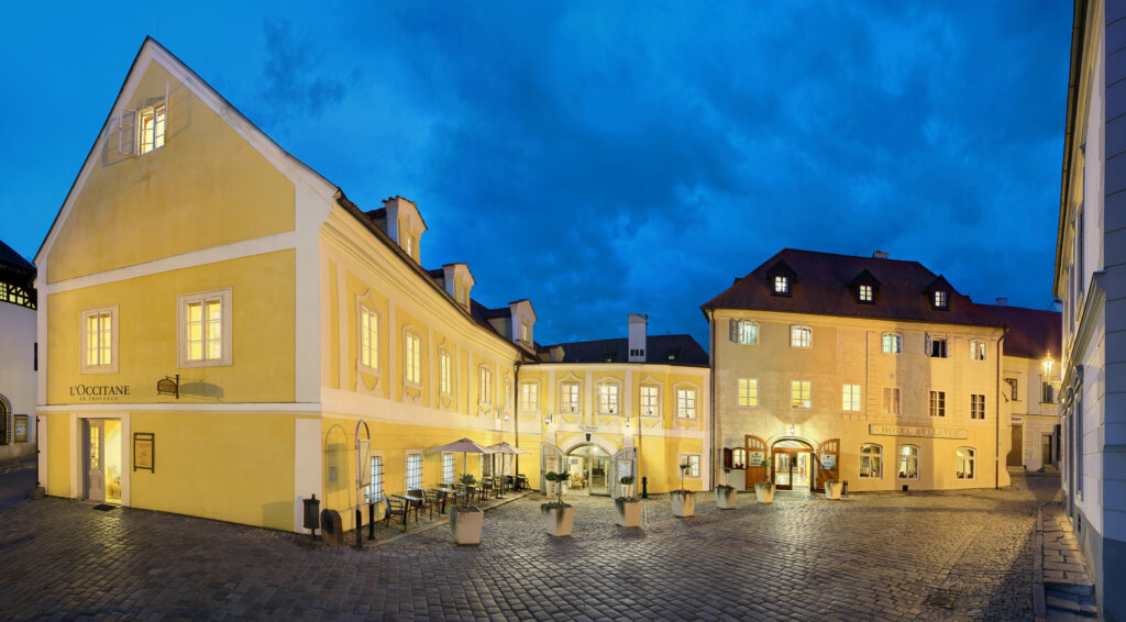 Hotel Bellevue in Cesky Krumlov