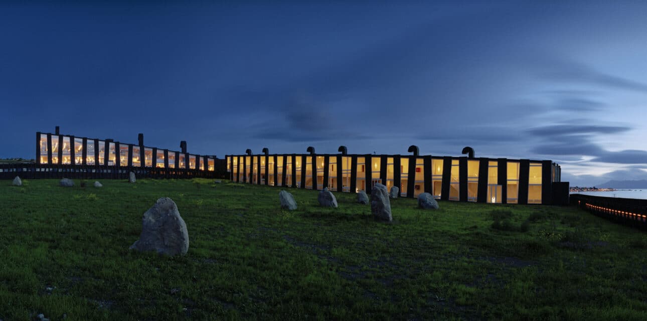 Puerto Natales, Patagonia, Chile; Remota Hotel, designed by German del Sol