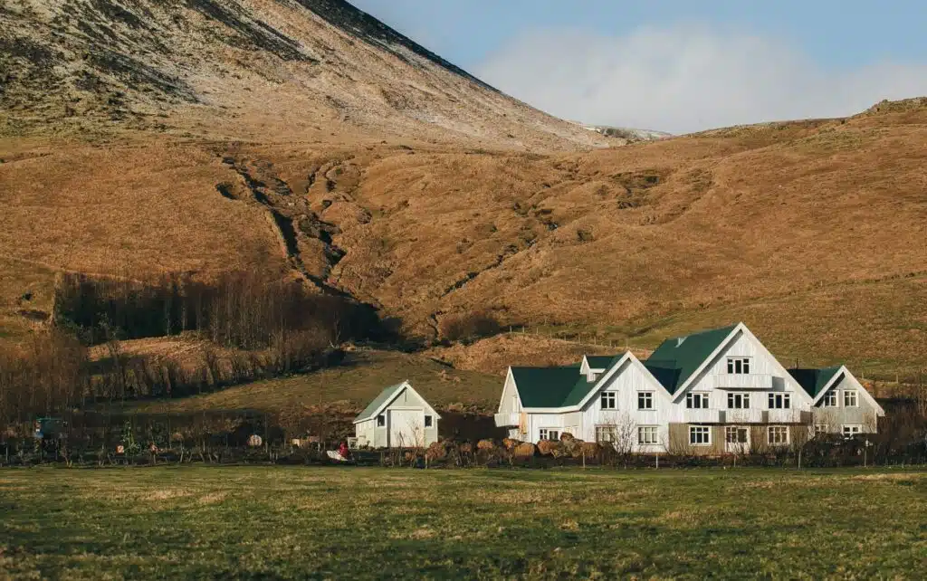Skalakot Manor Hotel in Iceland