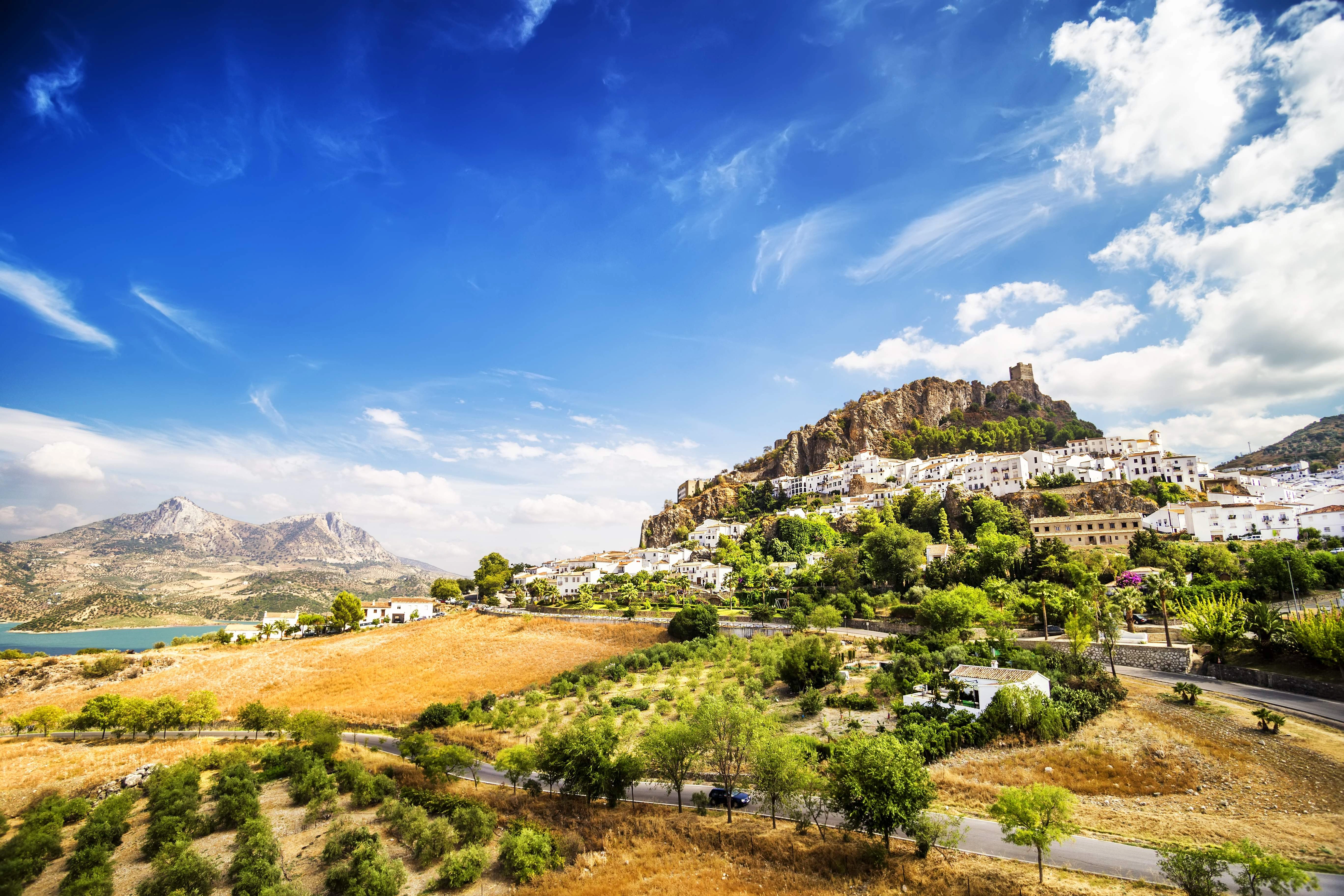 Southern Spain aerial view