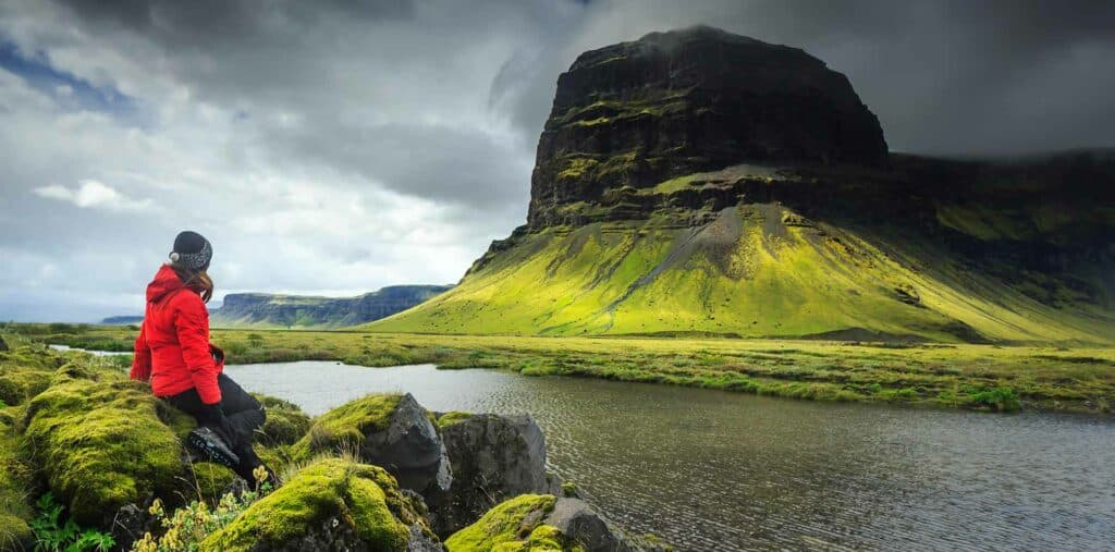 Traveler marvels at the views in Iceland