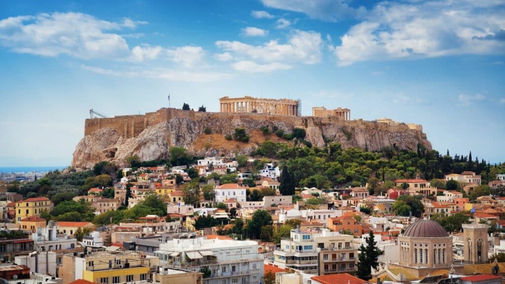 Athens Acropolis in Greece