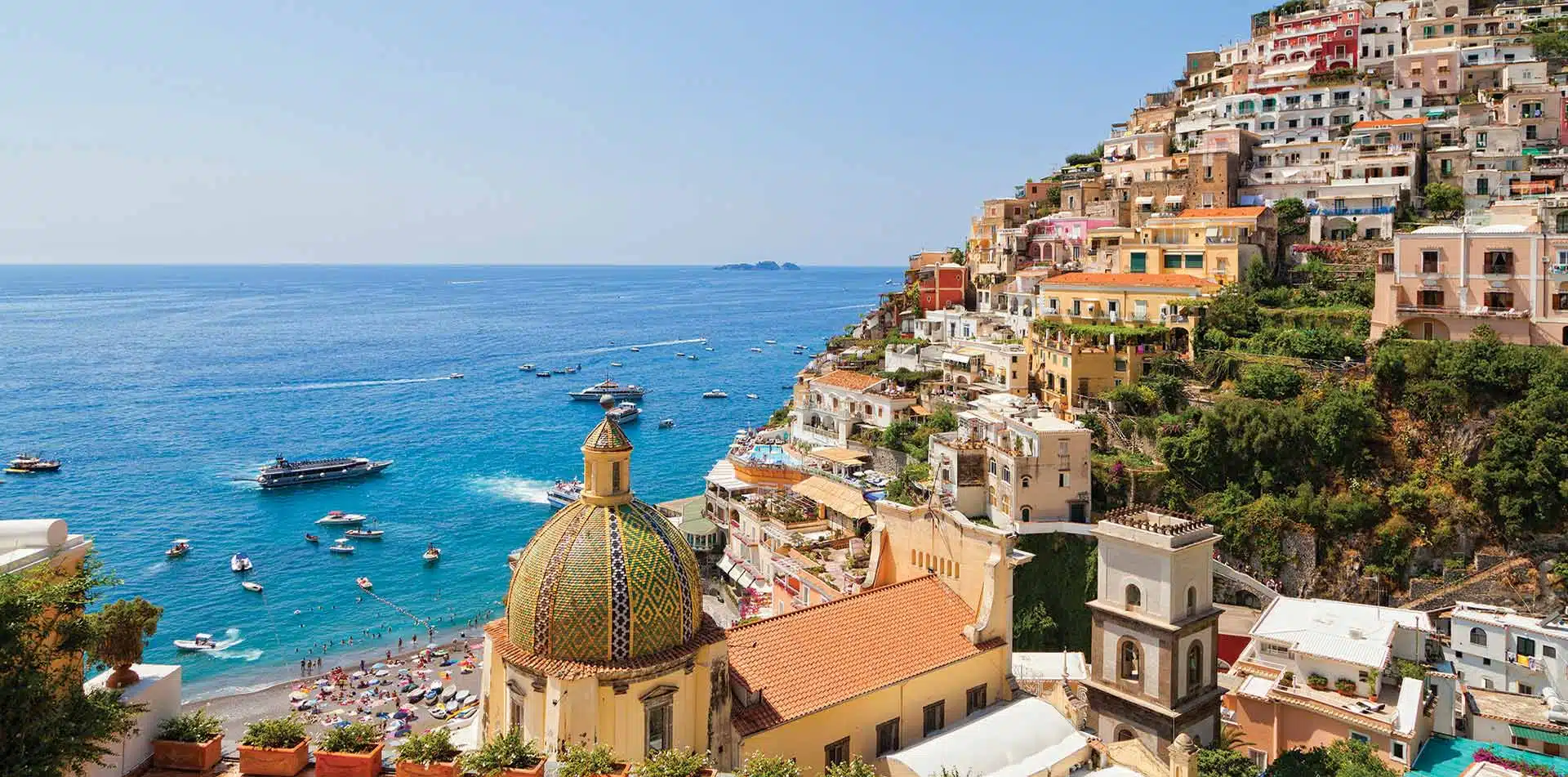 View of Ocean from Positano, Italy