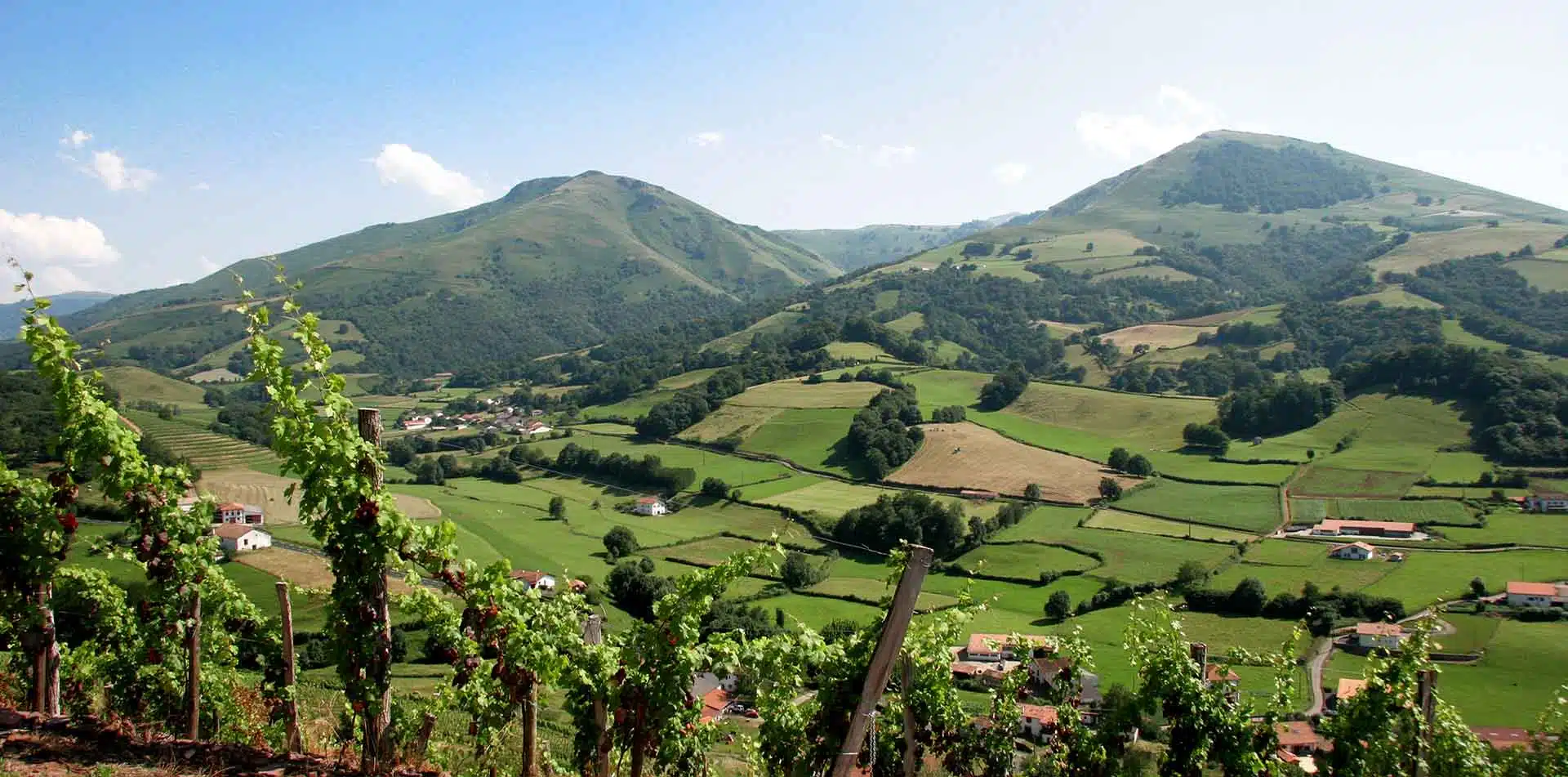 Countryside of Arce, Basque Pyrenees, Spain & France