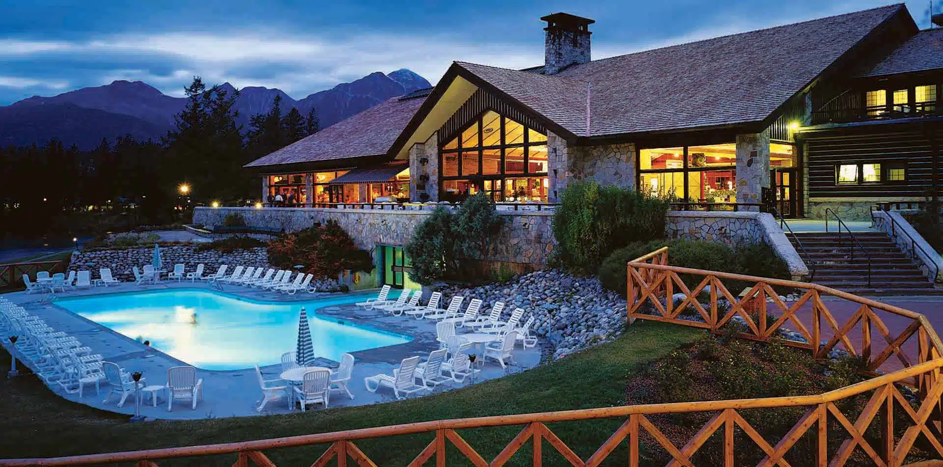 Fairmont Jasper Park Lodge Exterior, Canadian Rockies