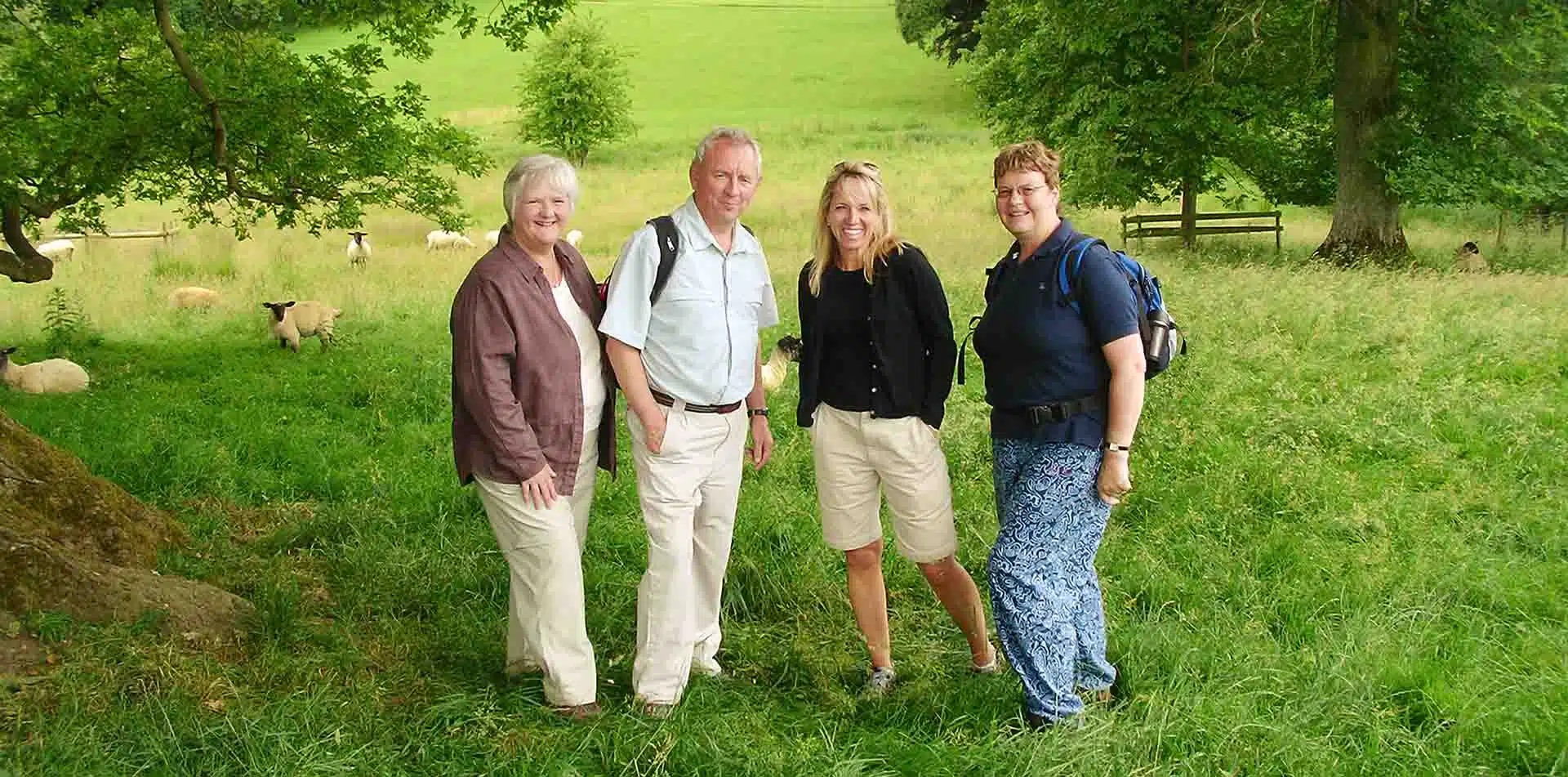 Classic Journeys Founder with expert local guides in the Cotswolds