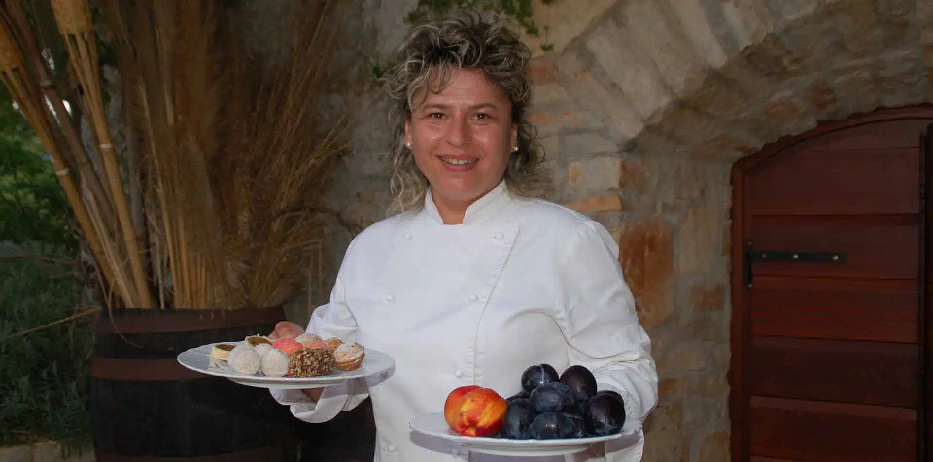 Chef with Food, Istria Croatia