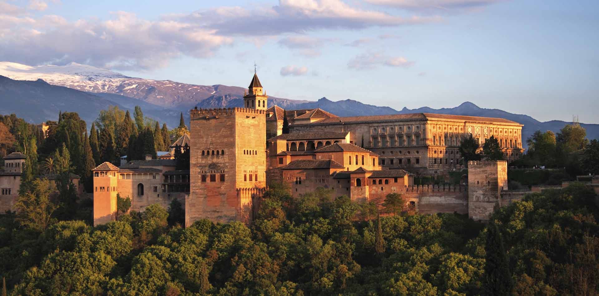 Alhambra Palace in Granada, Spain