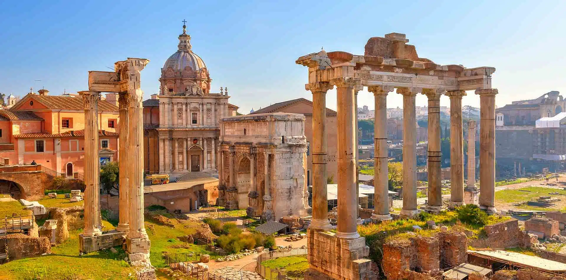 Roman Forum and Ruins, Italy