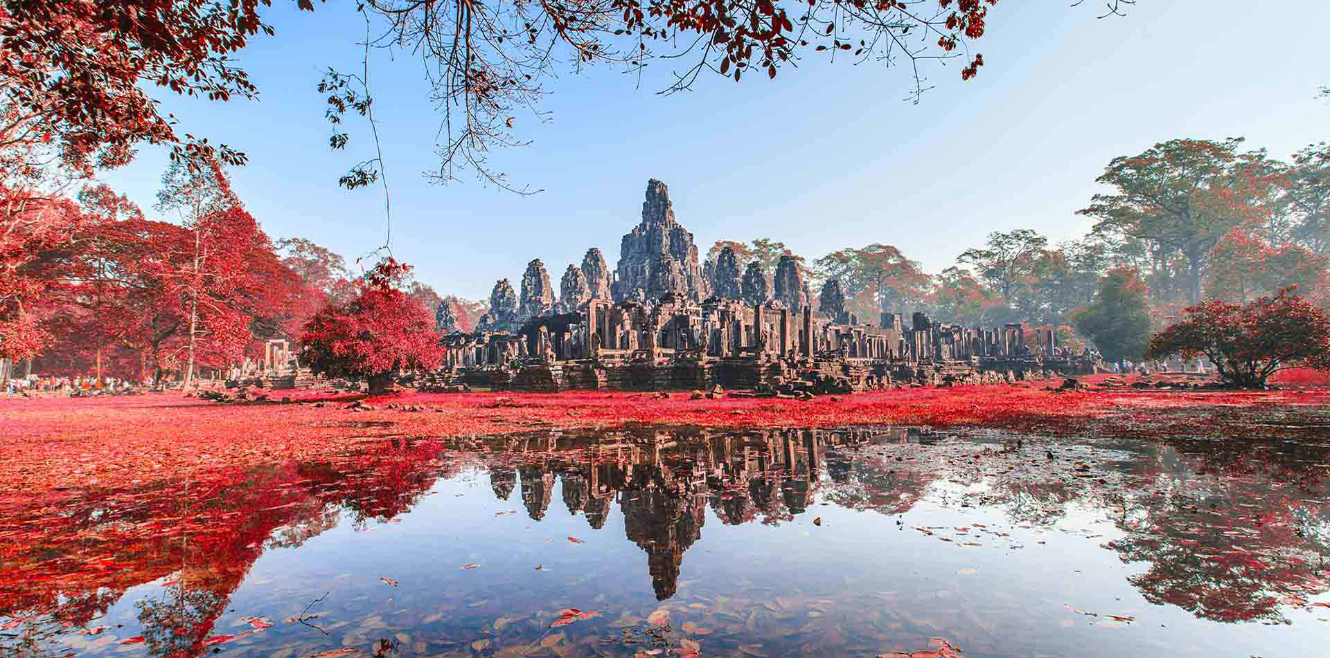 Bayon Castle in Cambodia