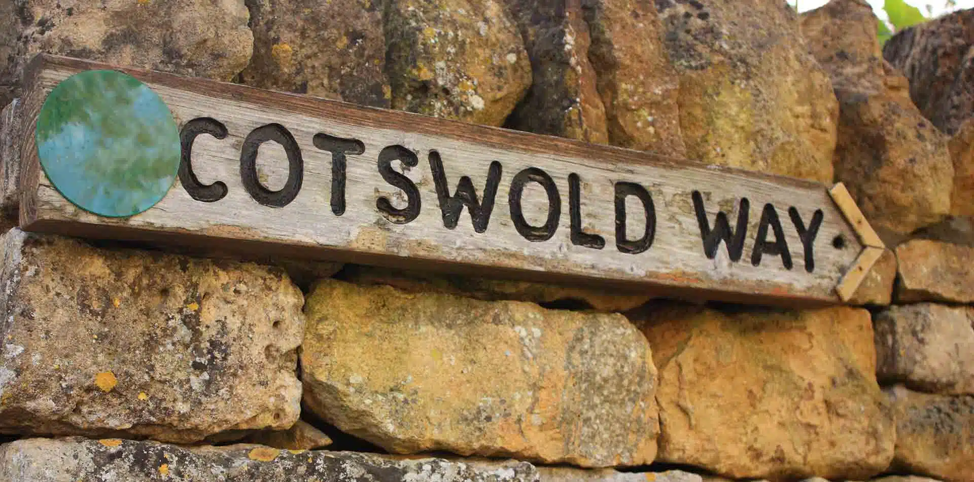 "Cotswolds Way" Sign, England