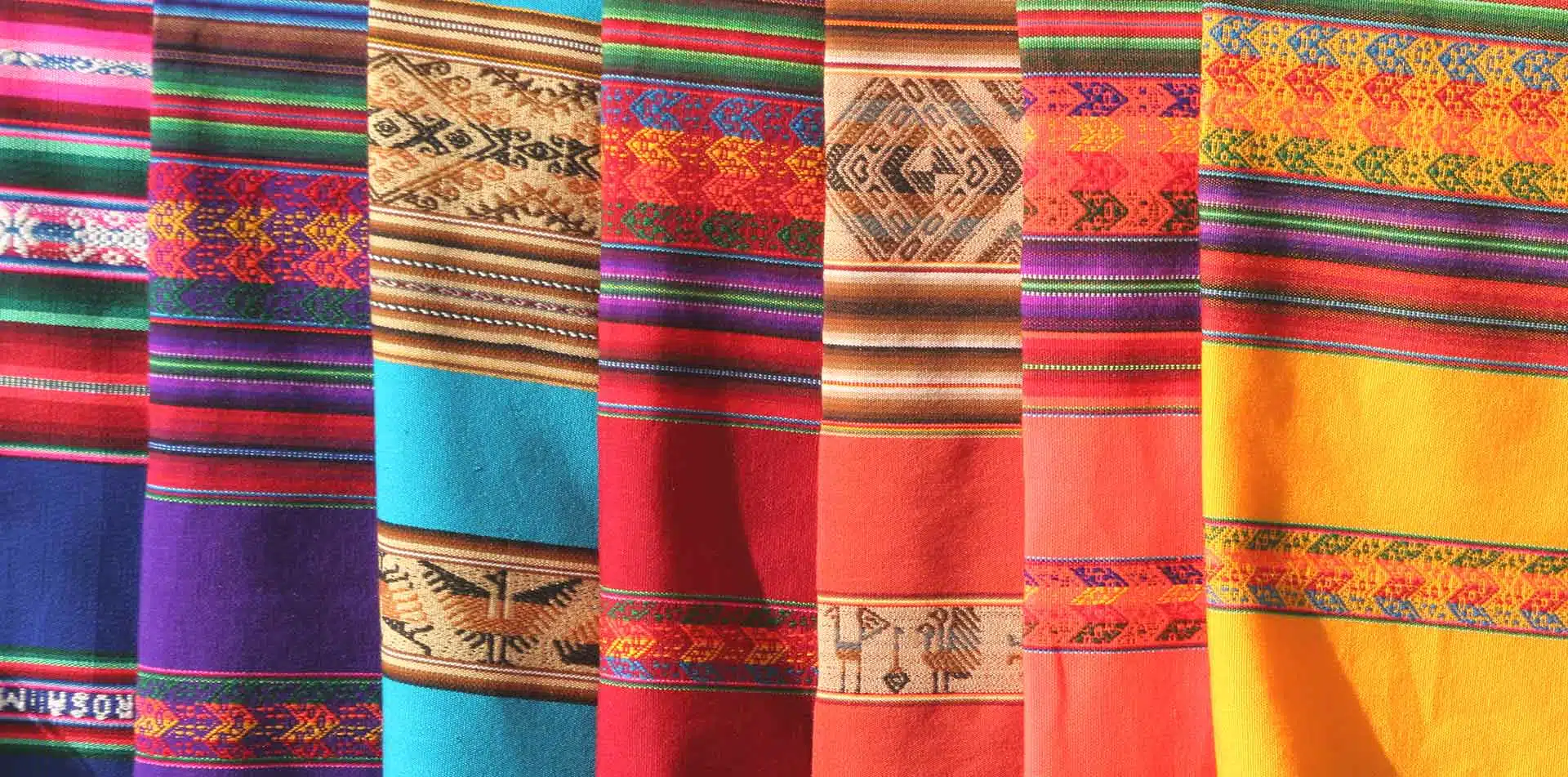 Indian Blankets Hanging, New Mexico