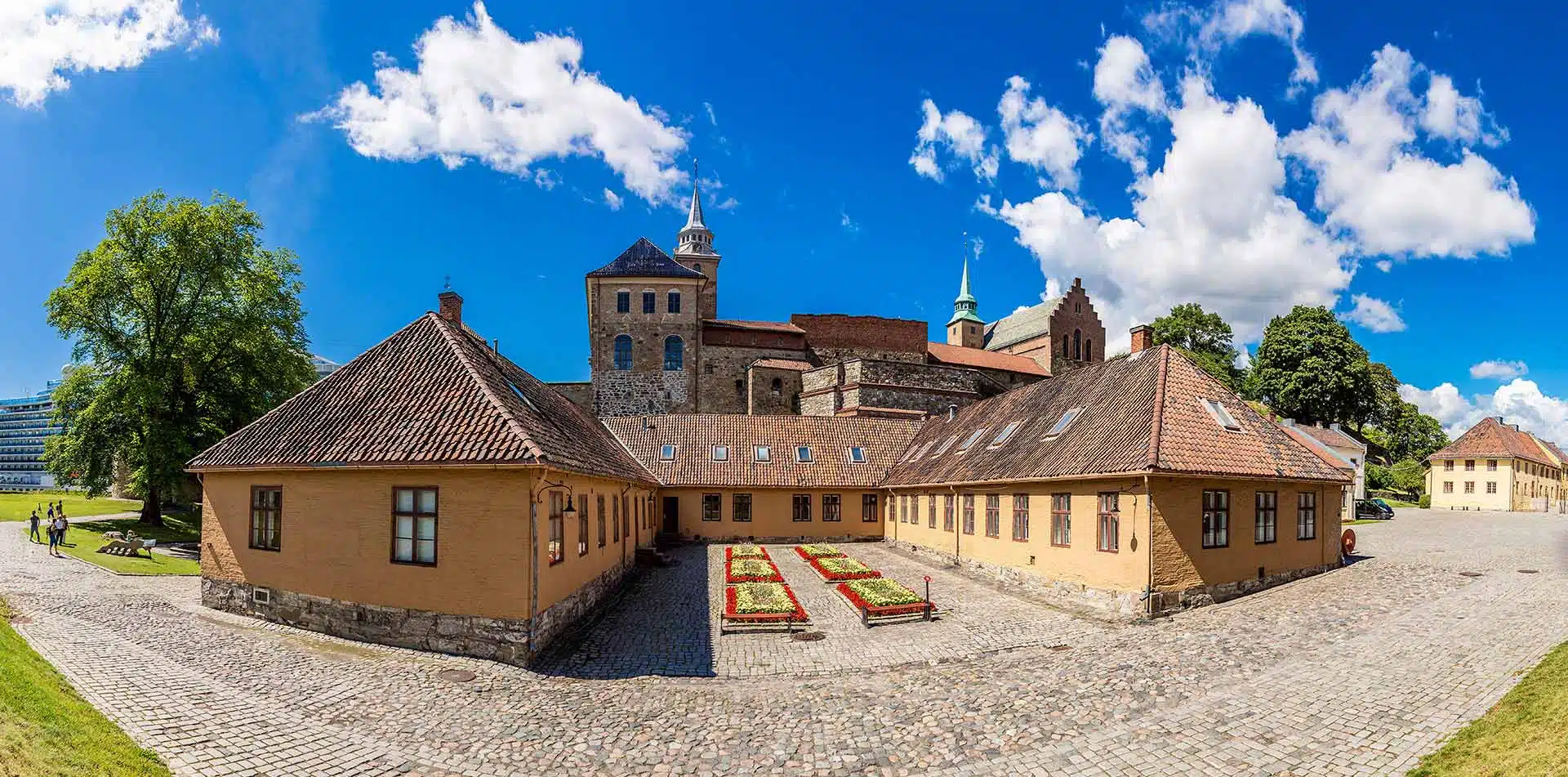 Akershus Fortress in Oslo, Norway